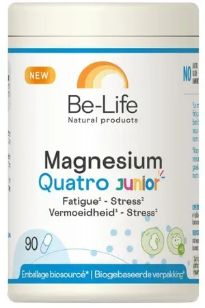 Belife Magnesium Quatro Junior 90 Kapseln