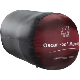 Nordisk Oscar -20 Mummy Schlafsack (Größe MAX. 205CM - rot)