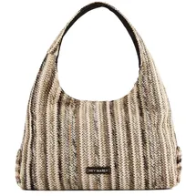 hey marly Seaside Lover Schultertasche M 41 cm beige