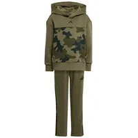 Adidas Kinder Trainingsanzug LK CAMO FL SET JW2476 128
