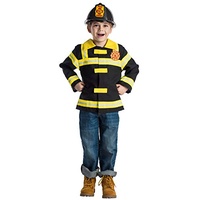 Dress Up America Feuerwehr Kostüm Kinder – Rollenspiel- Und Anziehsets Für Kinder – Kostümanziehsachen Für Kleinkinder
