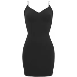 LASCANA Shaping-Kleid Basic Schwarz S