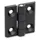 ganter norm Scharniere, Zink-Druckguss / Aluminium (237-ZD-60-60-A-SW)