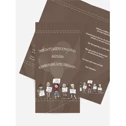 Einladungskarten Kindergeburtstag selbst gestalten mit Spruch und Fotos im Onlinedesigner bei Meine-Kartenmanufaktur.de