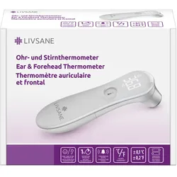 Livsane Ohr- und Stirnthermometer 1 St