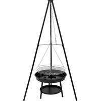 LUND 99903 Barbecue + Hängegrill, 52 cm, 1,52 m