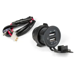 Ladebuchse USB 2 Anschlüsse 12V