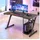 MY SIT Gaming Tisch 140 cm TITAN mit LED Beleuchtung und Mauspad