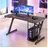 MY SIT Gaming Tisch 140 cm TITAN mit LED Beleuchtung und Mauspad