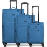 Smartbox Edition 04 Koffer-Set 3-tlg. blau/softcase