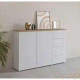 OTTO home Highboard Modo 150 x 100 x 34,5 cm Weiß
