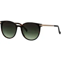 Marc O'Polo 506216 Damen-Sonnenbrille Vollrand Panto, Logoschriftzug auf Bügel