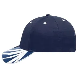 myrtle® beach 6 Panel Craftsmen Cap MB6574, navy/navy/white 1 Stück, Farbe: navy/navy/white