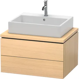 Duravit L-Cube 72x54,7cm, med. Ei, f Kons, 2 Schub.