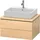 Duravit L-Cube 72x54,7cm, med. Ei, f Kons, 2 Schub.