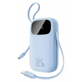 OEM Powerbank 20000mah mit Display, und Integrierten Kabeln EnerFill FC31 22,5w - Blau