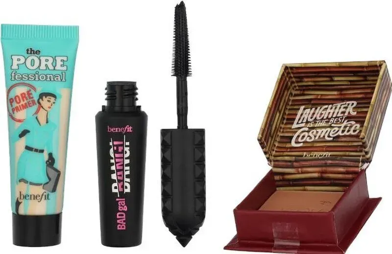 Benefit Icons Makeup Set 14g – Miniatur-Essentials für makellose Haut