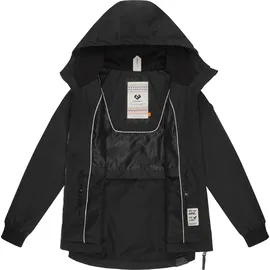 Ragwear Dowey Regenjacke Damen Schwarz XL