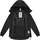 Ragwear Dowey Regenjacke Damen Schwarz XL