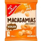 Gut&Günstig Macadamias geröstet & gesalzen 125,0 g