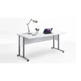 FMD Schreibtisch Calvia Weiß