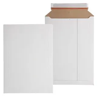 Böttcher-AG Versandtaschen weiß, A3, ohne Fenster, haftklebend, aus Karton, 75 Stück