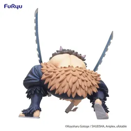 furyuu Demon Slayer: Kimetsu no Yaiba Noodle Stopper Figur Hashibira Inosuke 11 cm - Grün/Schwarz/Weiß