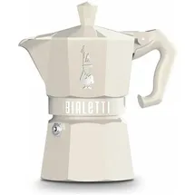 Bialetti Moka Exclusive 3 Tassen Beige