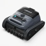 VONKO W10 Poolroboter Boden und Wand, Wasserlinie, Poolsauger Akku Kabelloser, mit AI-Vision Navigation, 180 Min Laufzeit, 20000LPH Leistungsstarker, Poolreiniger für Pools bis zu 200m2, Puderblau