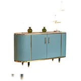 KAWOLA Maria Marmorplatte Kunstleder hellblau