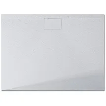 mai & mai Duschtasse Duschwanne aus Mineralguss Mineralgusswanne in Weiß DIN-Anschlüsse Geoma07