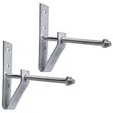 PRO PLUS Reifenwandhalter 2er-Set