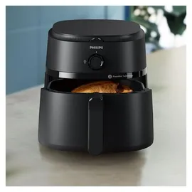 Philips Heißluftfritteuse NA130/00 schwarz