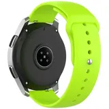 Strap-it ICE Smart 2.0 Round 1.20 Armband Silikon 'Sport' für ICE Smart 2.0 Round 1.20 - Limette - Druckknopf Verschluss