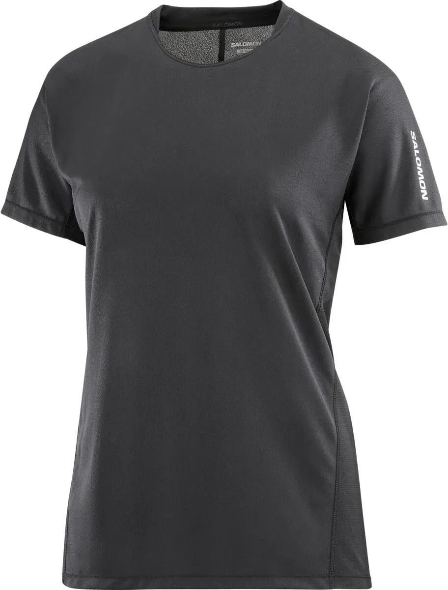 Salomon Damenshirt Sense Aero SS TEE - schwarz / 40