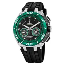 Festina Chrono Bike Connected 46 mm silber/schwarz