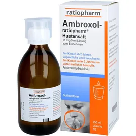Ratiopharm AMBROXOL-ratiopharm Hustensaft 250 ml
