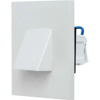 EVN Wandeinbauleuchte 1 Edelstahl Kunststoff IP44