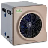 ECOPOOLTECH Mini Poolheizung Wärmepumpe Pool bis 30.000 l, Heizleistung 3,9 kW 220V, Heizpumpen für Aufbau-Pools/Schwimmbecken