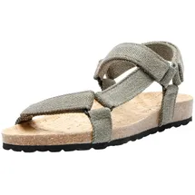 Grand Step Shoes Sandale Levi Hemp khaki Damen