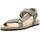 Grand Step Shoes Sandale Levi Hemp khaki Damen