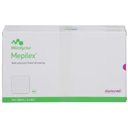 Mepilex 10x20 cm Schaumverband