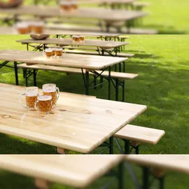 Essentials Veba Biertisch 220x50x78cm (BxTxH) brauereiqualität, 30050,