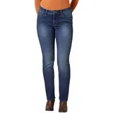 Paddocks Jeans Lia in Mittelblau mit Slim Fit-D40 / L34
