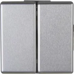 Kopp 643320088 VISION - Wechsel/Wechselschalter, Farbe: stahl