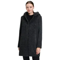 GIL BRET Mantel mit Kapuze Black, 40