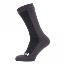 Sealskinz Wasserfeste Socken  Winter  mittellang  schwarz-grau Gr.L