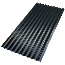 stegplattendepot Wellplatte Sinus 95/34 200 x 95 cm schwarz