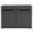 cozze Grillwagen 68 x 90 x 60 cm Stahl schwarz