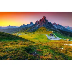 Fototapete PAPERMOON "Landschaft", bunt, B:3,00m L:2,23m, Vlies, Tapeten